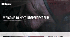 Desktop Screenshot of kentindependentfilm.co.uk
